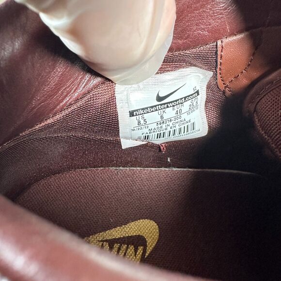 Nike Dunk Sky Hi City Wedge Milan 2012 Rare Women's Size 8.5 598216-200 - Picture 8 of 8